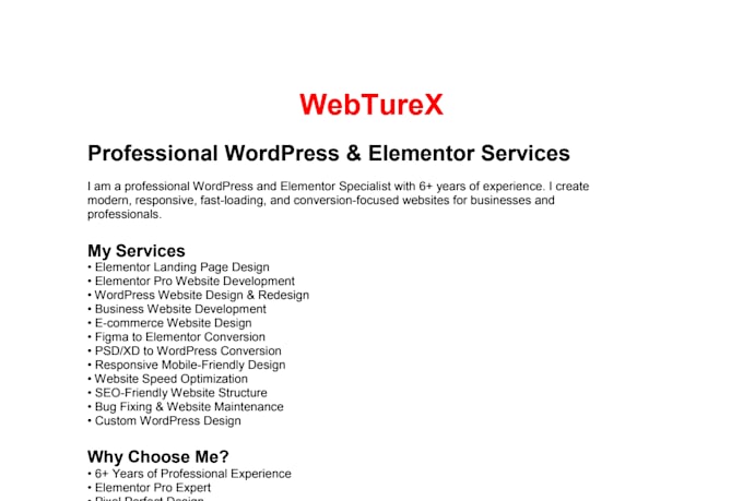 elementor designer, elementor pro, elementor developer, elementor expert